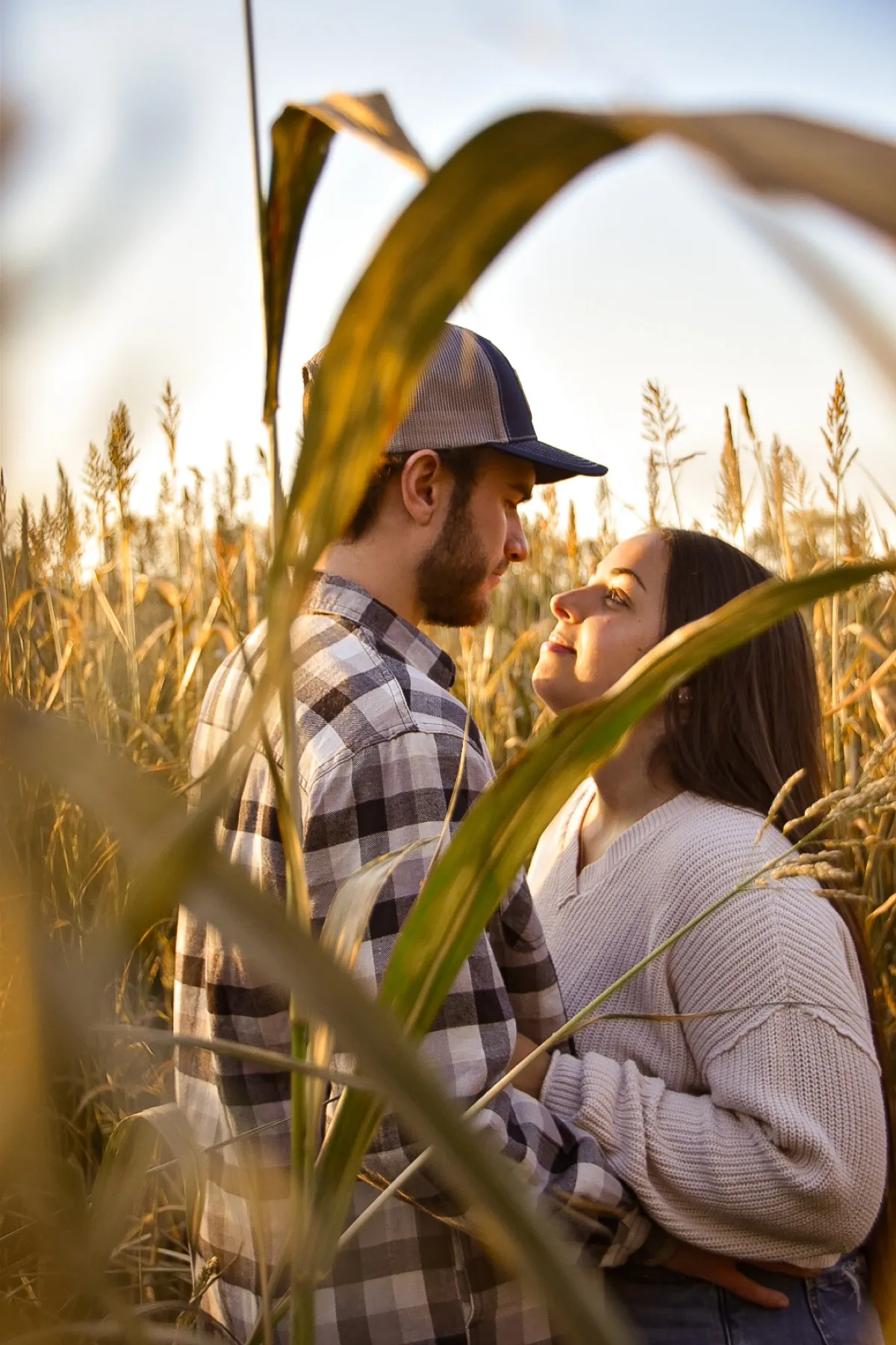 Young athlete in action during youth sports game