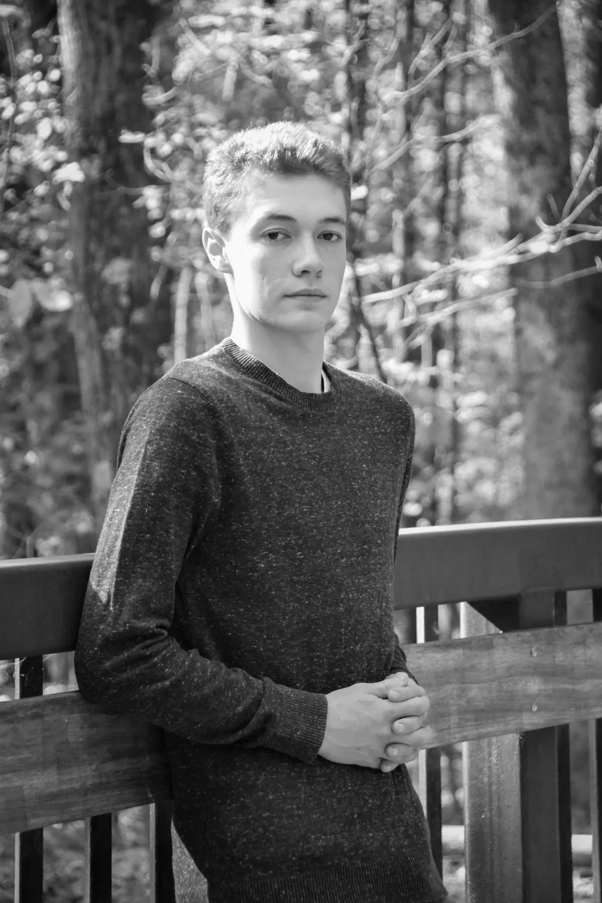 Senior portrait by Photos by B4