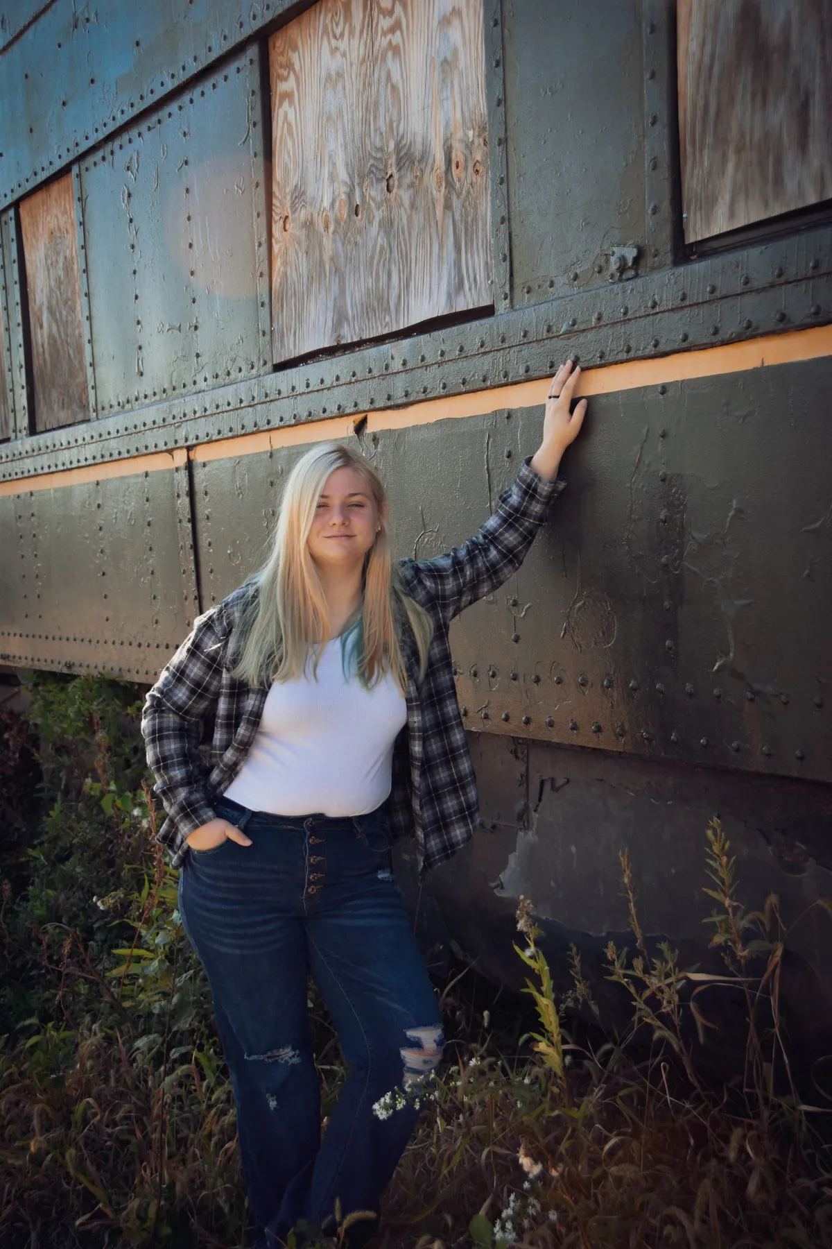 Professional senior portrait session by Photos by B4