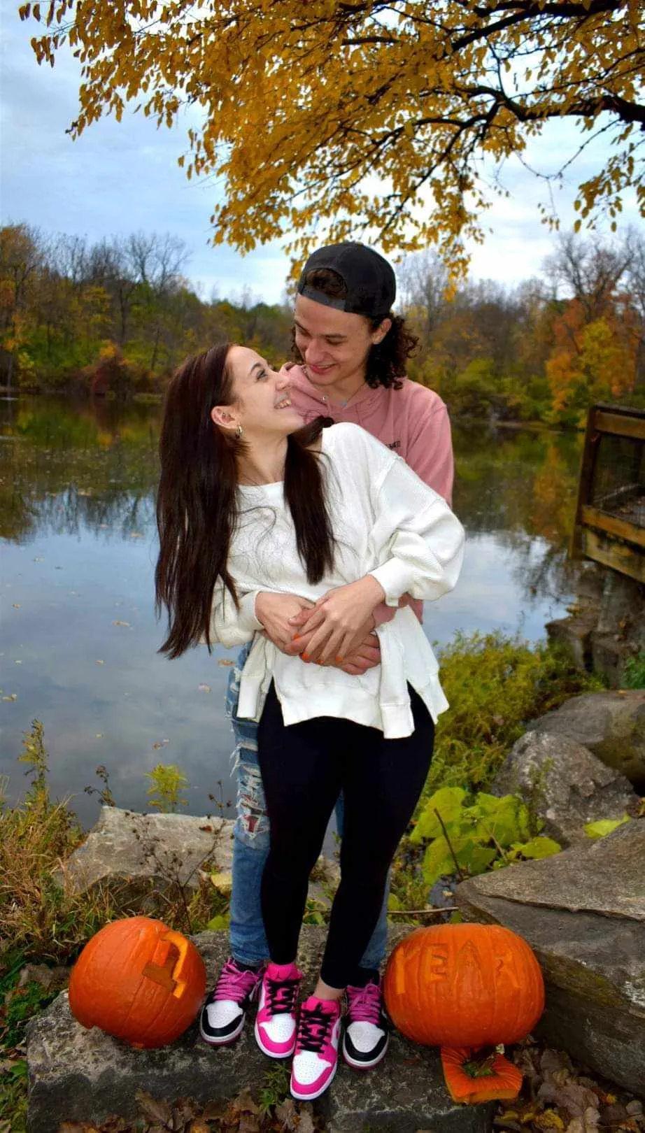 Joyful family portrait with natural expressions